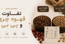 تفاوت قهوه چری و پی بی: راهنمای کامل انتخاب و خرید